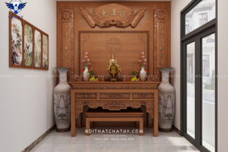 THIẾT KẾ THI CÔNG NỘI THẤT NHÀ CHỊ OANH