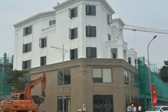 THI CÔNG DỰ ÁN: NHÀ LIỀN KỀ TẠI PHỔ YÊN – THÁI NGUYÊN