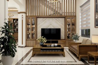 NỘI THẤT HIỆN ĐẠI NHÀ ANH THIỆP TẠI THÁI BÌNH