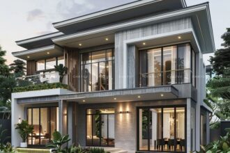 Thiết kế không gian xanh tiện nghi và hiện đại