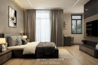 THIẾT KẾ NỘI THẤT CHUNG CƯ ANH MẠNH – VINHOMES