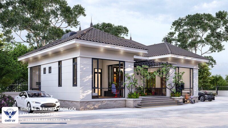 Kiến trúc nhà vườn với vẻ đẹp tinh tế và thanh lịch