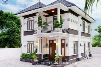 TOP 10 MẪU NHÀ 2 TẦNG MÁI NHẬT ĐẸP KIẾN TRÚC HIỆN ĐẠI NĂM 2022